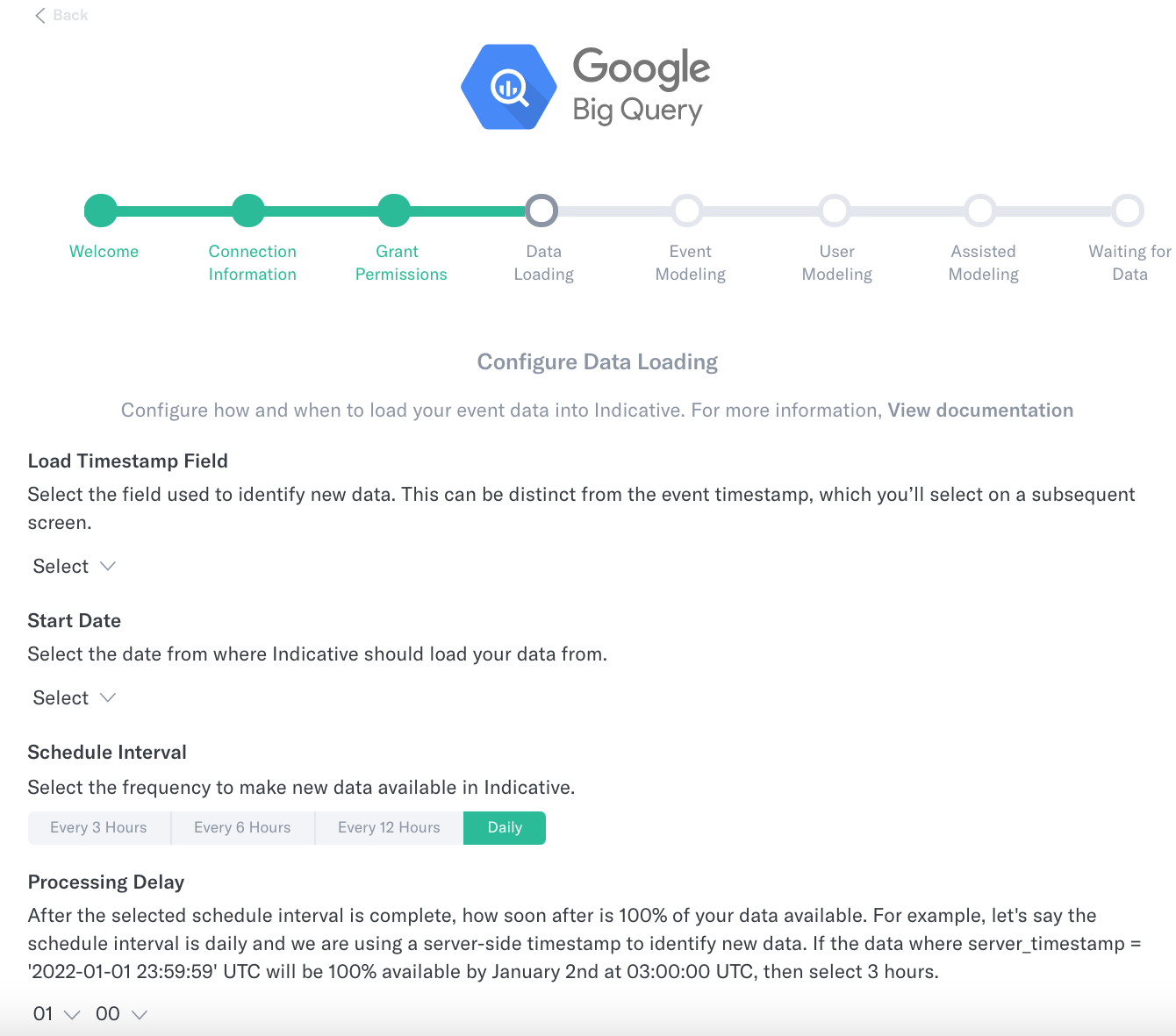 Data loading