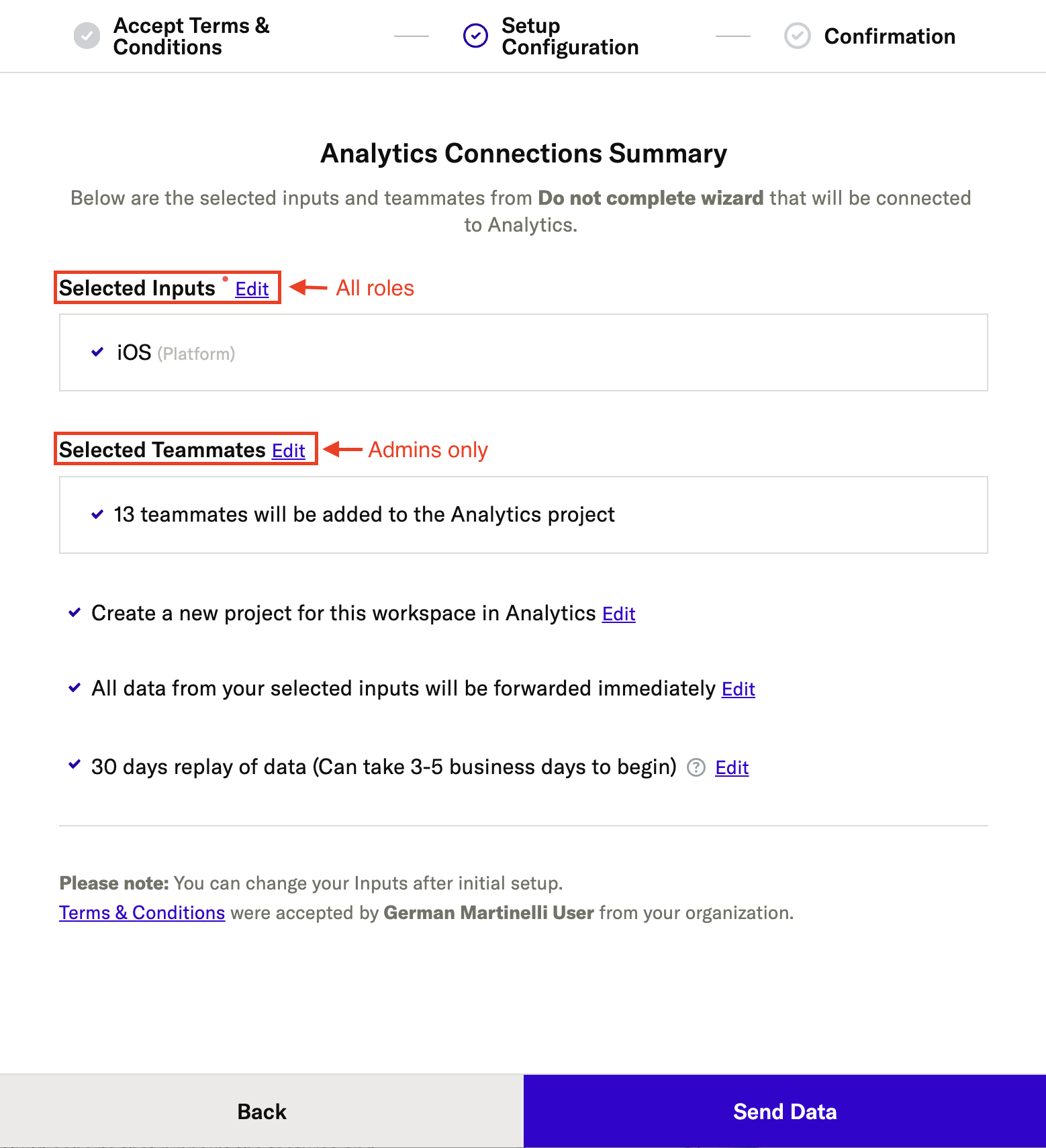 Connections Summary