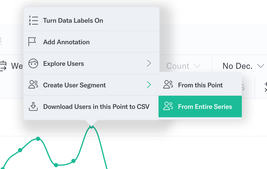 Date range selector