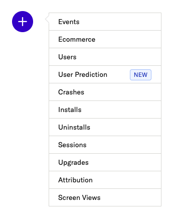 Audience criteria types