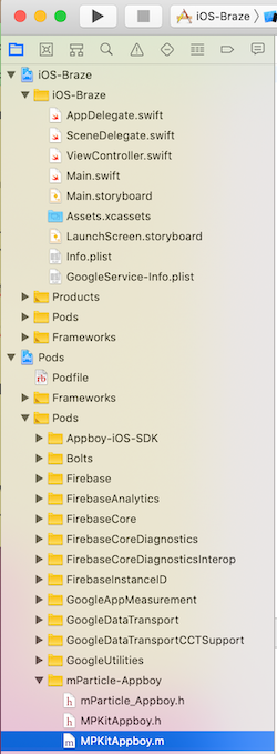 image of directory Pods Pods in SDK