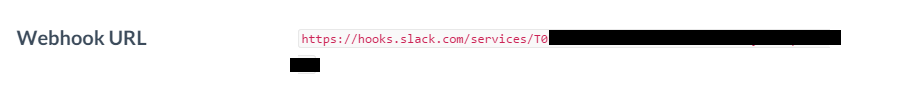 Slack Webhook